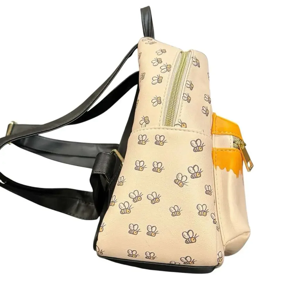 Disney Loungefly Winnie the Pooh Bees & Honey Mini Backpack Purse Oh Bother